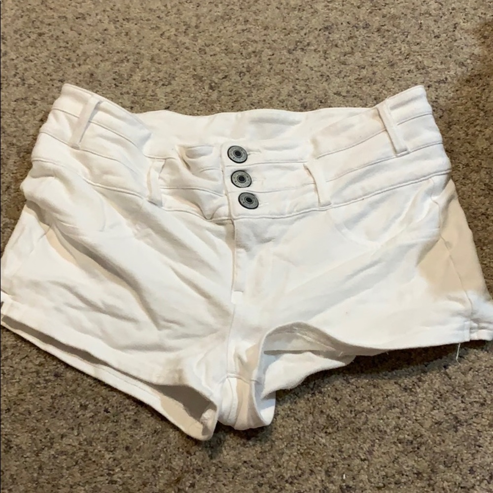 white high waisted jeggings